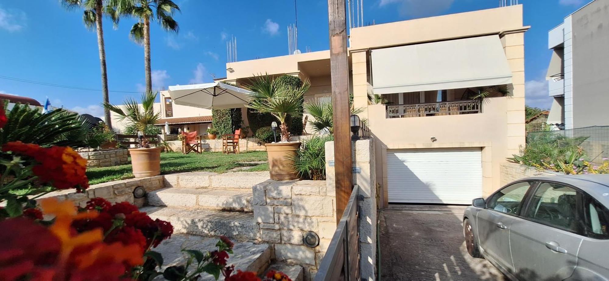 Modern Villa In Chania Perivólia Exteriör bild