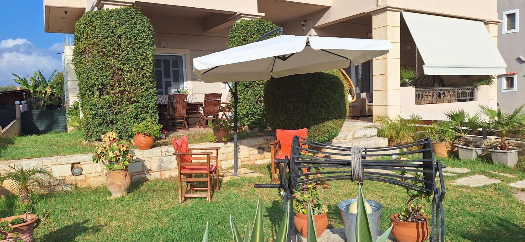 Modern Villa In Chania Perivólia Exteriör bild