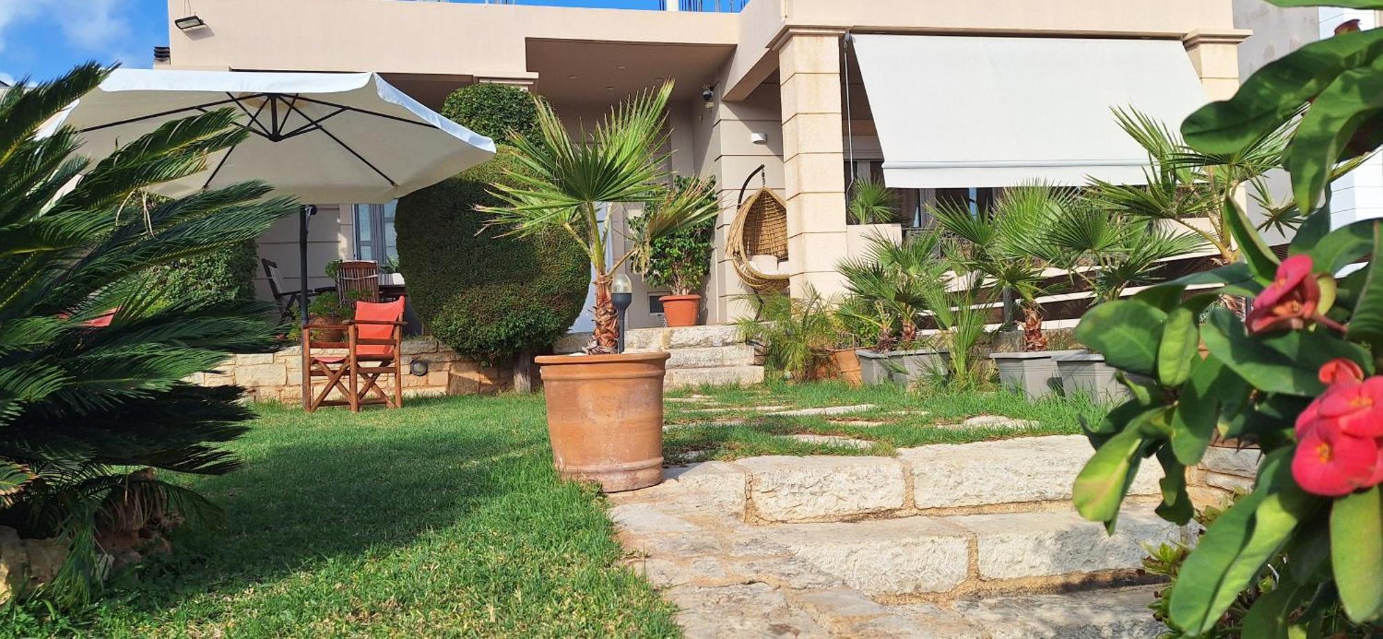 Modern Villa In Chania Perivólia Exteriör bild