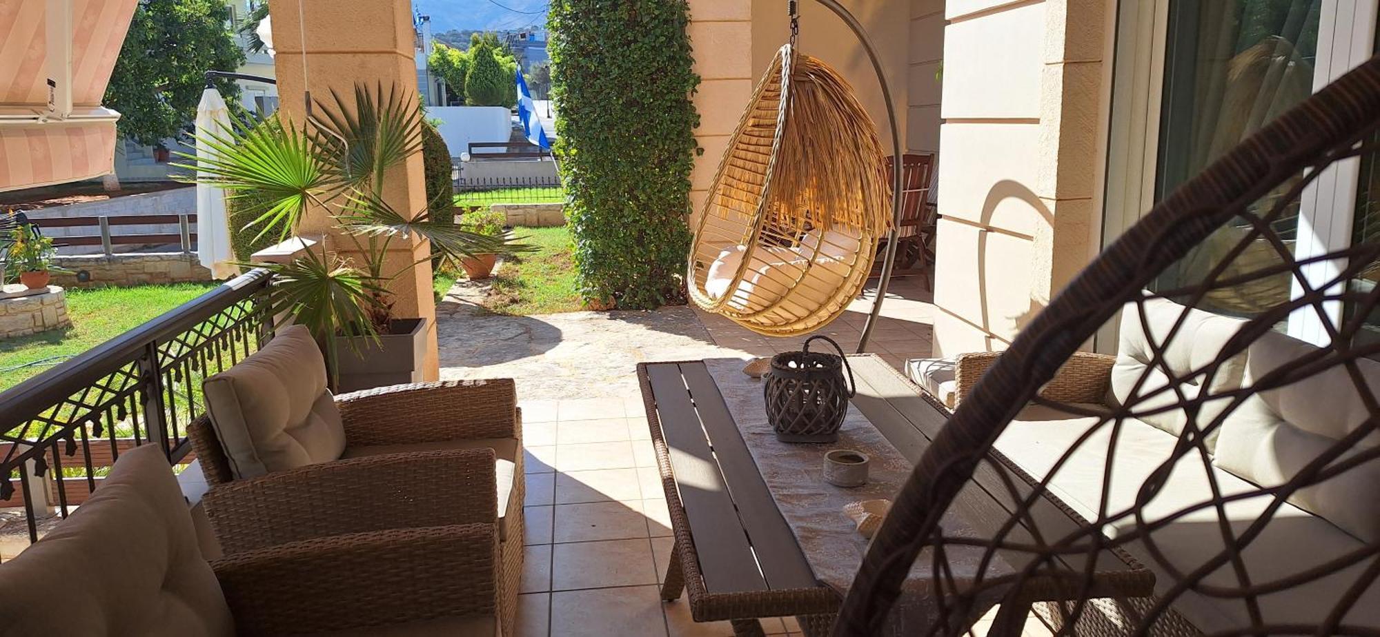 Modern Villa In Chania Perivólia Exteriör bild